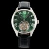 Cartier DRIVE DE W4100016 RMS Factory Tourbillon Green Dial Replica Watch - Best Quality Replica Watches UK Swiss Watch Brands 1:1 Replica Fake Watch