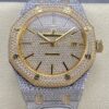 Audemars Piguet Royal Oak 15400OR.020 AMG Factory Diamond Dial Replica Watch - Best Quality Replica Watches UK Swiss Watch Brands 1:1 Replica Fake Watch