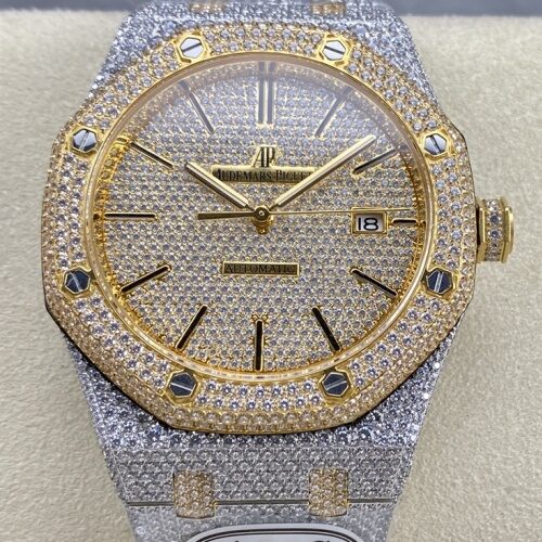 Audemars Piguet Royal Oak 15400OR.020 AMG Factory Diamond Dial Replica Watch - Best Quality Replica Watches UK Swiss Watch Brands 1:1 Replica Fake Watch